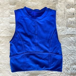 Garage Tank Top; size small; in blue
